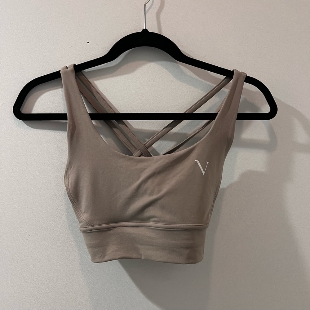 Women's Tan Sports Bra